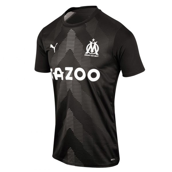 Thailand Trikot Marseille Heim Torwart 2022-23 Schwarz